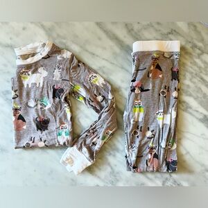 Little Sleepies cozy cats 2 piece long sleeved pajama set